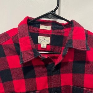 J crew flannel slim fit (Large)